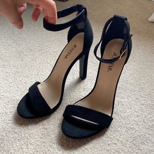 Brand NEW Strappy Black Heels